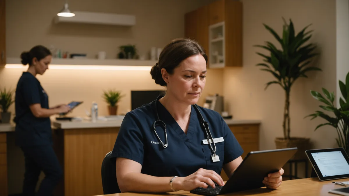 Cover image for article on how midwives use remote monitoring