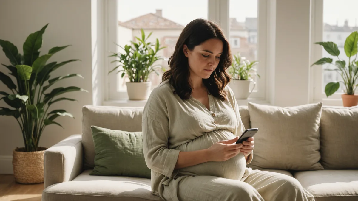 Cover image for article about pregnancy monitoring between appointments